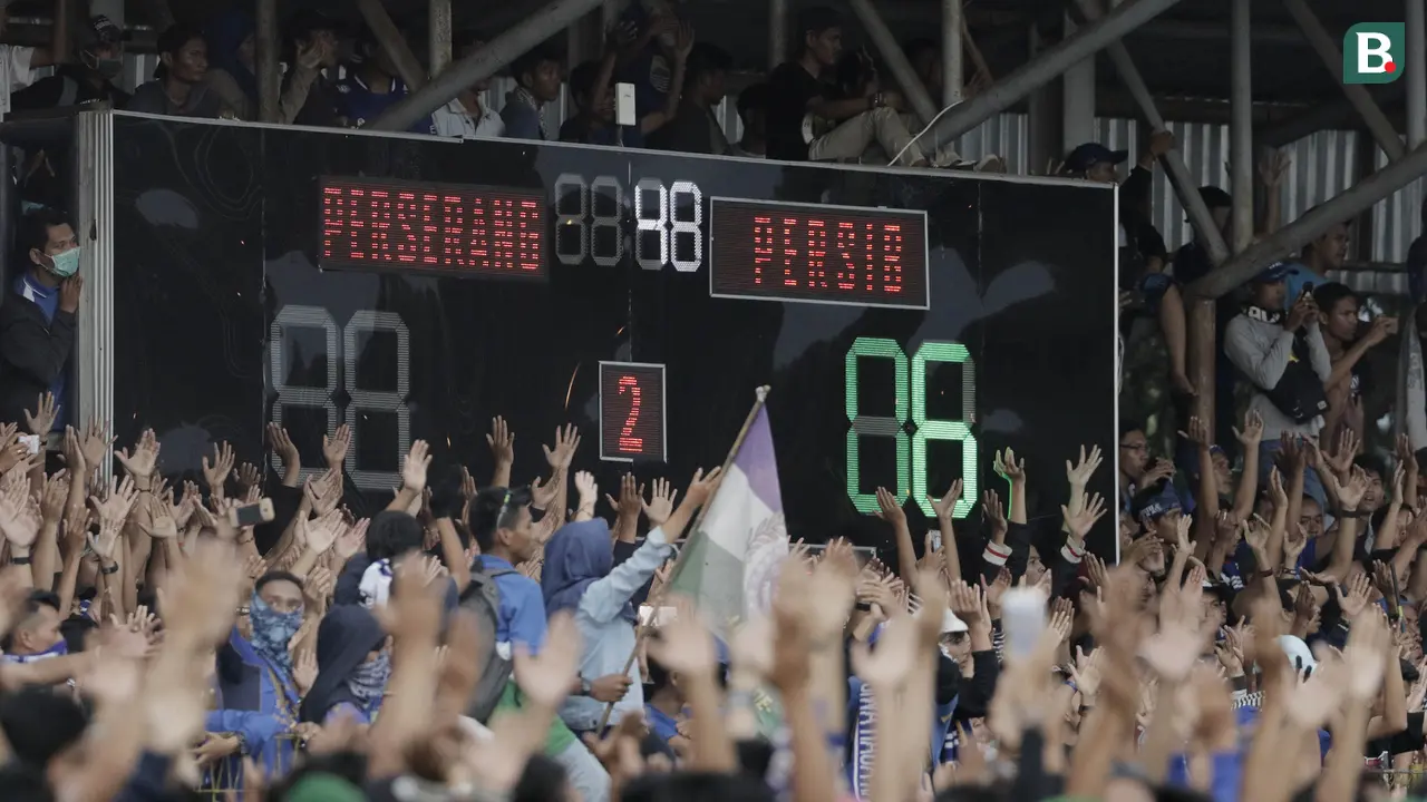 Persib Bandung Vs Perserang Serang