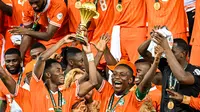 Gelar juara Piala Afrika ini jadi yang ketiga bagi ketiga Pantai Gading setelah 1992 dan 2015. (Sia KAMBOU/AFP)