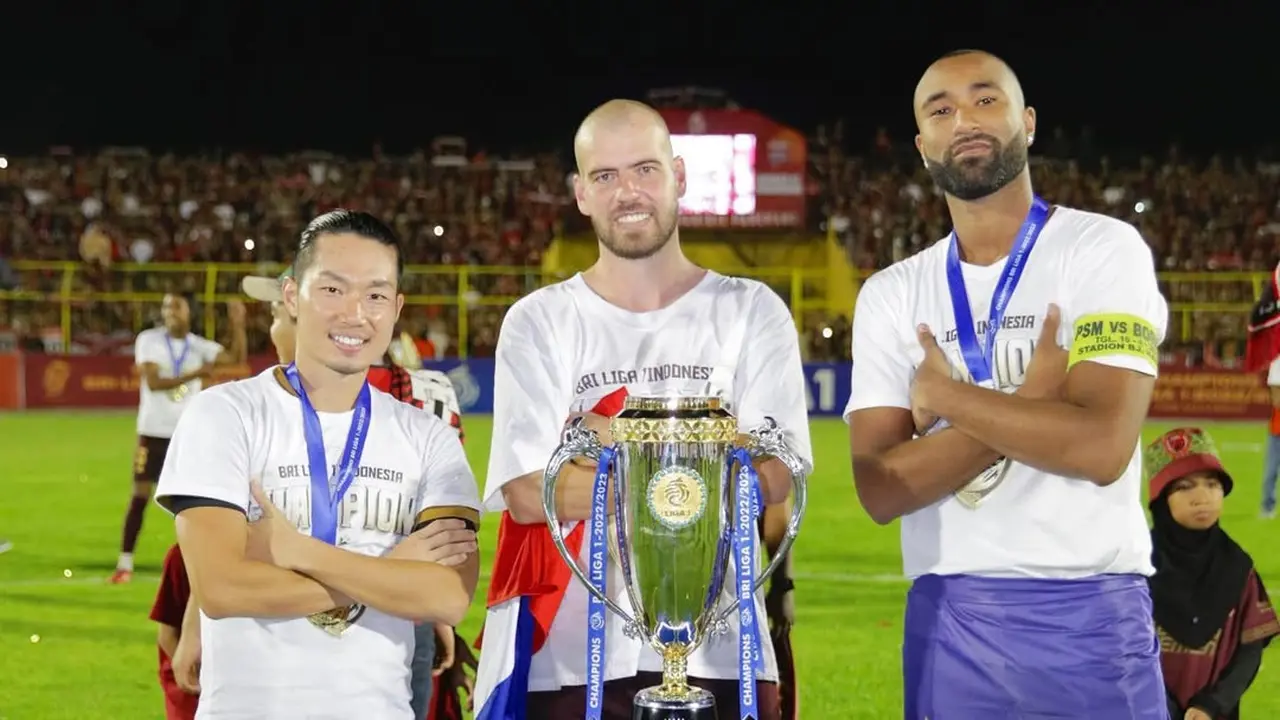 Kenzo Nambu, Wiljan Pluim, dan Yuran Fernandes - BRI Super League 2025/2026