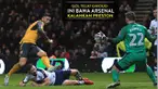 Olivier Giroud jadi penyelamat berkat golnya di menit ke-89 dan membawa Arsenal Kalahkan Preston North End 2-1