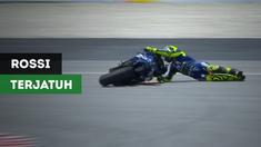 Berita Video Rossi Terjatuh dan Gagal Naik Podium di Moto Gp Malaysia