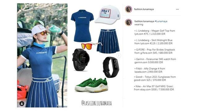 6 Outfit Luna Maya Ini Ditaksir Capai Miliaran Rupiah, Stylish Banget