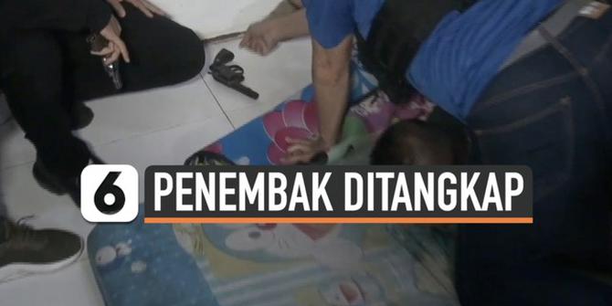 VIDEO: Tegang, Detik-Detik Polisi Ringkus Pelaku Penembakan Remaja di Taman Sari