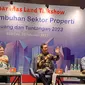 Executive Vice President Consumer Loan BCAWelly Yandokopada saat gelaran workshop Sinarmas Land Pertumbuhan Sektor Properti Peluang dan Tantangan 2023, Rabu (22/2/2023).