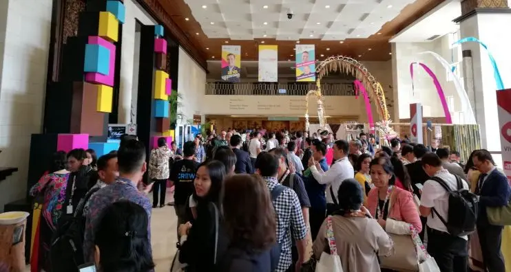 AdAsia 2017, konferensi periklanan terbesar di Asia resmi digelar di Nusa Dua, Bali. Tahun ini, AdAsia 2017. (Zulfi/Liputan6.com)