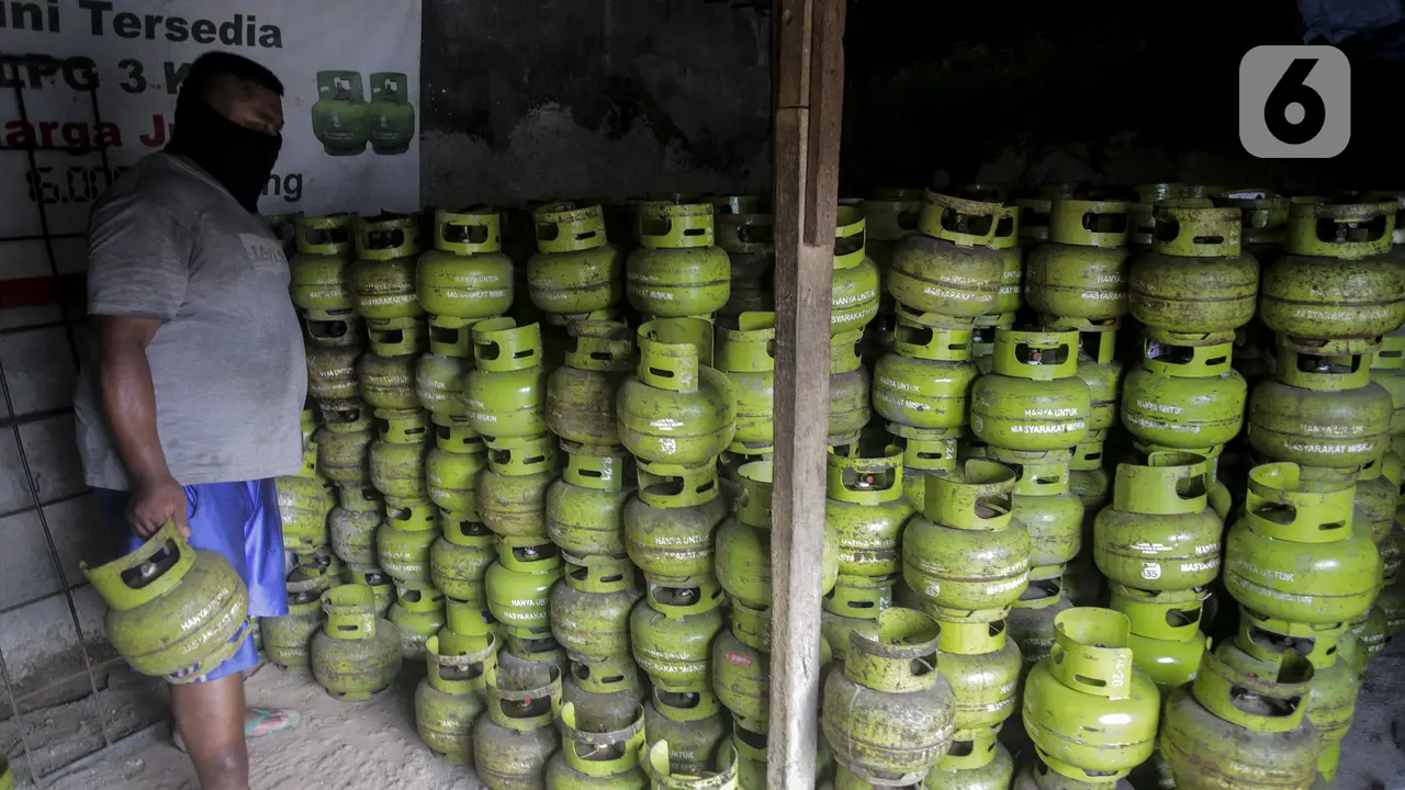 FOTO: Stok Elpiji 3 Kilogram Aman hingga Seminggu Setelah Idul Fitri