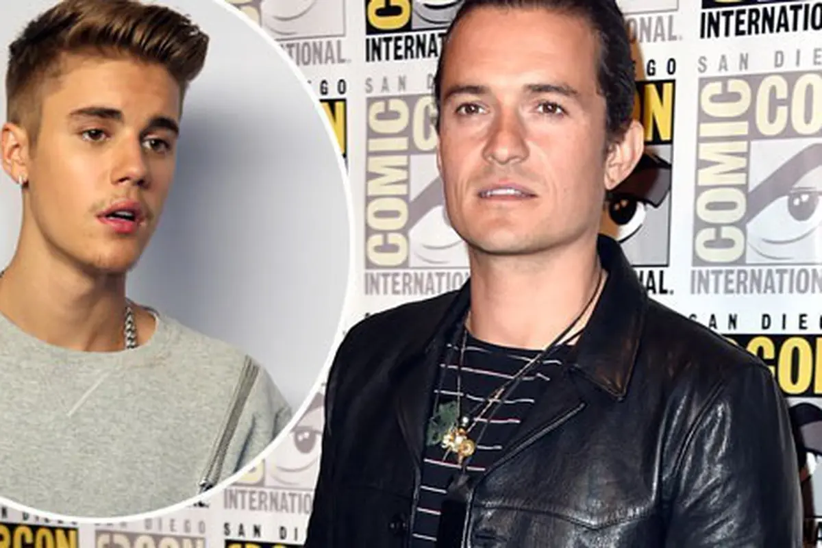 Justin Bieber Ejek Orlando Bloom di Media Sosial