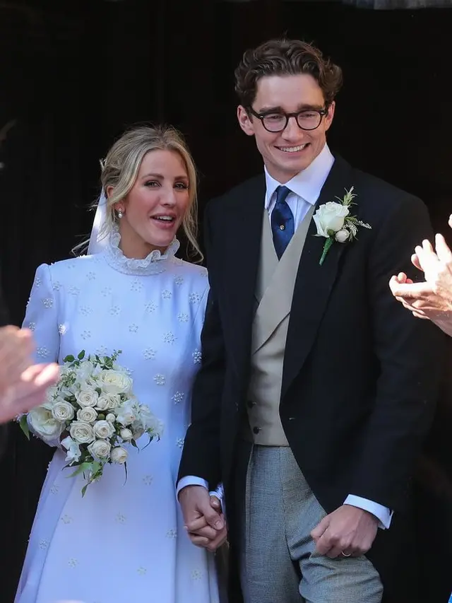6 Momen Pernikahan Ellie Goulding, Mewah Bak Keluarga Kerajaan Inggris