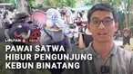 Banyak cara yang bisa dilakukan oleh pengelola tempat wisata untuk menggaet pengunjung. Salah satunya menggelar pawai satwa dengan beragam atraksi. Acara itu terbukti sukses membuat Kebun Binatang Gembira Loka, Yogyakarta, diserbu pengunjung.