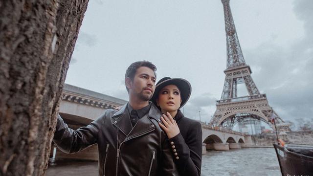 6 Pemotretan Raffi Ahmad dan Nagita Slavina di Paris, Elegan