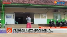 seorang anak Su'ud bernama Arga berumur 3,5 tahun serta sepupunya bernama Anas yang berusia 4 tahun tewas akibat ledakan petasan.