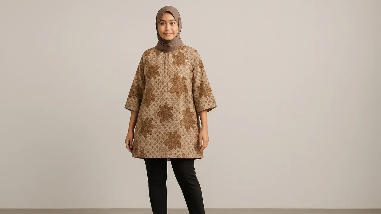 Model Baju Batik Sehat yang Cocok untuk Acara Formal Maupun Santai/Ilustrasi AI