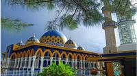 Masjid Agung As-Salam Lubuklinggau, Sumatra Selatan. (dok.Instagram @maas.lubuklinggau/https://www.instagram.com/p/CArNM4kH29s/Henry)