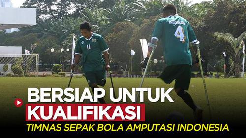 VIDEO: Timnas Sepak Bola Amputasi Indonesia Bersiap untuk Kualifikasi Piala Dunia 2022