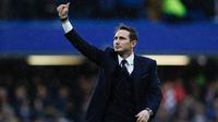 Mantan gelandang Chelsea dan Manchester City, Frank Lampard. (AFP/Adrian Dennis)
