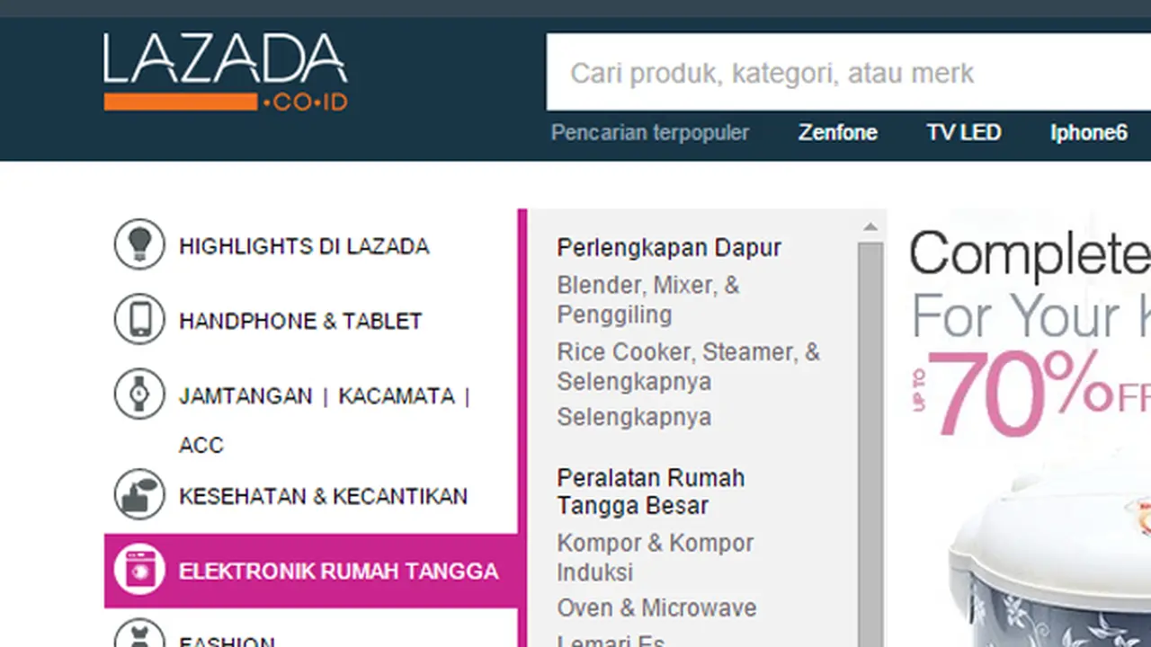 Ulang Tahun Ke-3, Lazada Gelar Diskon 90%