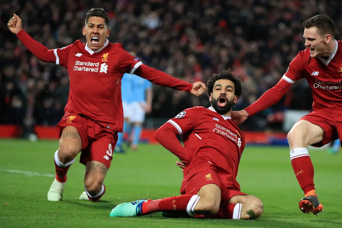 Selebrasi 3 Pencetak Gol Liverpool ke Gawang Manchester City