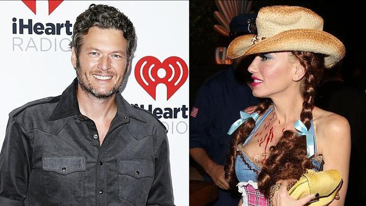 Gwen Stefani dan Blake Shelton 