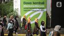 Masyarakat berjalan di terowongan Kendal, Jakarta Selatan, Jumat (30/12/2022). Presiden Jokowi mengumumkan pencabutan status Pemberlakuan Pembatasan Kegiatan Masyarakat (PPKM) di seluruh kabupaten/kota, yang saat ini berstatus level I.  (Liputan6.com/Faizal Fanani)