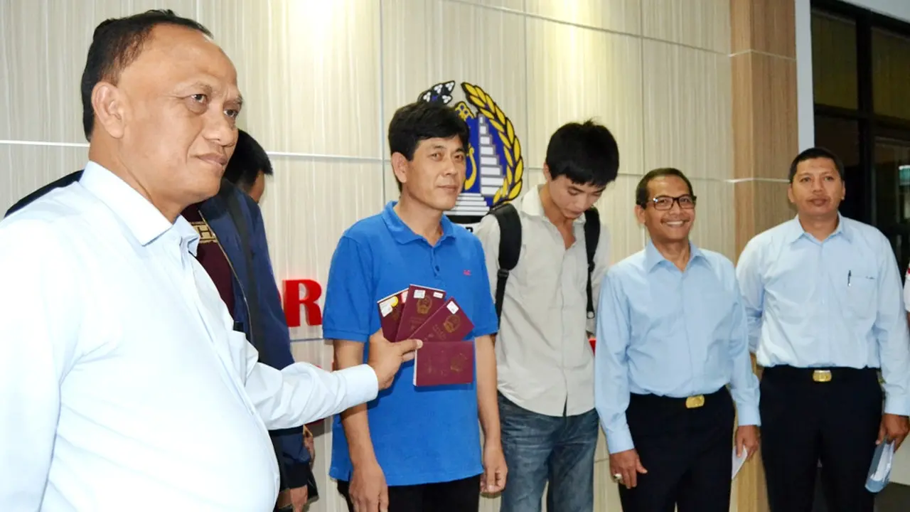  4 TKA Ilegal Asal Tiongkok Dideportasi 