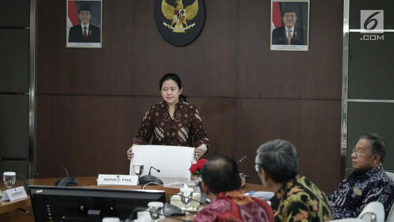 Bahas Beras dan Bantuan Pangan, Puan Maharani Pimpin Rakor Tingkat Menteri