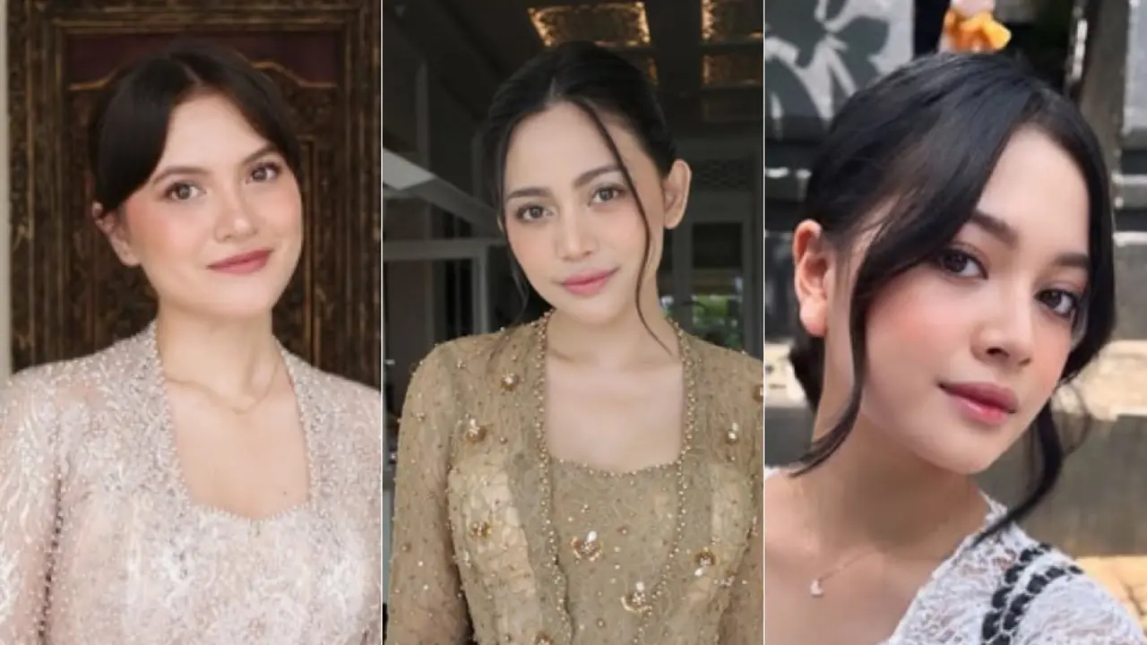 Marsha Aruan, Rachel Vennya, dan Yoriko Angeline Dibalut Kebaya saat Berada di Bali