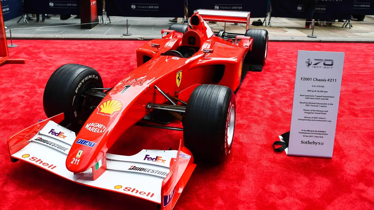 Ulang Tahun Ferrari-Mobil Michael Schumacher