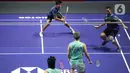 Sabar Karyaman Gutama/Moh Reza Pahlevi Isfahani sukses menaklukkan wakil Malaysia, Man Wei Chong/Kai Wun Tee melalui duel tiga gim 21-18, 12-21, 21-18. (Liputan6.com/Helmi Fithriansyah)