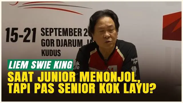 Legenda bulutangkis Indonesia, Liem Swie King, hadir di babak final Polytron Superliga Junior 2025 dan kagum dengan skill para pemain muda. Namun, King juga heran dengan fenomena klasik: banyak pebulutangkis junior Indonesia yang hebat di usia muda, ...
