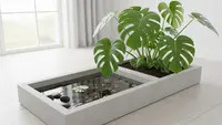 7 Ide Kolam Mini yang Menyatu dengan Pot Tanaman dan Sedang Jadi Tren di Rumah Minimalis