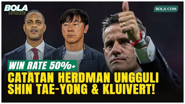 Catatan Keren John Herdman: 54 Kemenangan dari 108 Laga, Lebih Baik dari STY & Kluivert