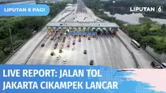 Pantauan terkini arus mudik di Tol Cikampek lancar, contra flow telah diberlakukan dari pukul 22.00 WIB. One way dari Km 70 sampai Km 414. Sementara itu jalur arteri Karawang sempat terjadi kemacetan imbas diterapkannya one way di tol Cikampek.