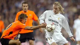 Pemain berwajah tampan itu telah malang melintang di dunia sepak bola. Tercatat ia pernah memperkuat beberapa klub seperti Manchester United, Real Madrid, LA Galaxy, AC Milan dan PSG. (AFP/Javier Soriano)