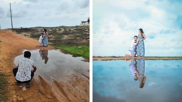 proses di balik layar pemotretan (foto: @gilmarphotos)