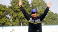 Jaya Hartono kembali menukangi PSCS Cilacap untuk tampil di Liga 3 2018. (Bola.com/Ronald Seger Prabowo)