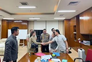 Media kasus hukum yang menjerat selebgram Nabila O’Brien terkait unggahan CCTV pencurian di restorannya di Kemang. (Liputan6.com/Ady Anugrahadi)