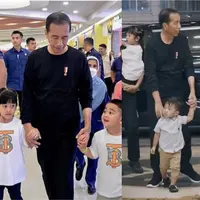 Potret Jokowi Ajak Anak Kahiyang Ayu Libur Lebaran. [@jokowi]