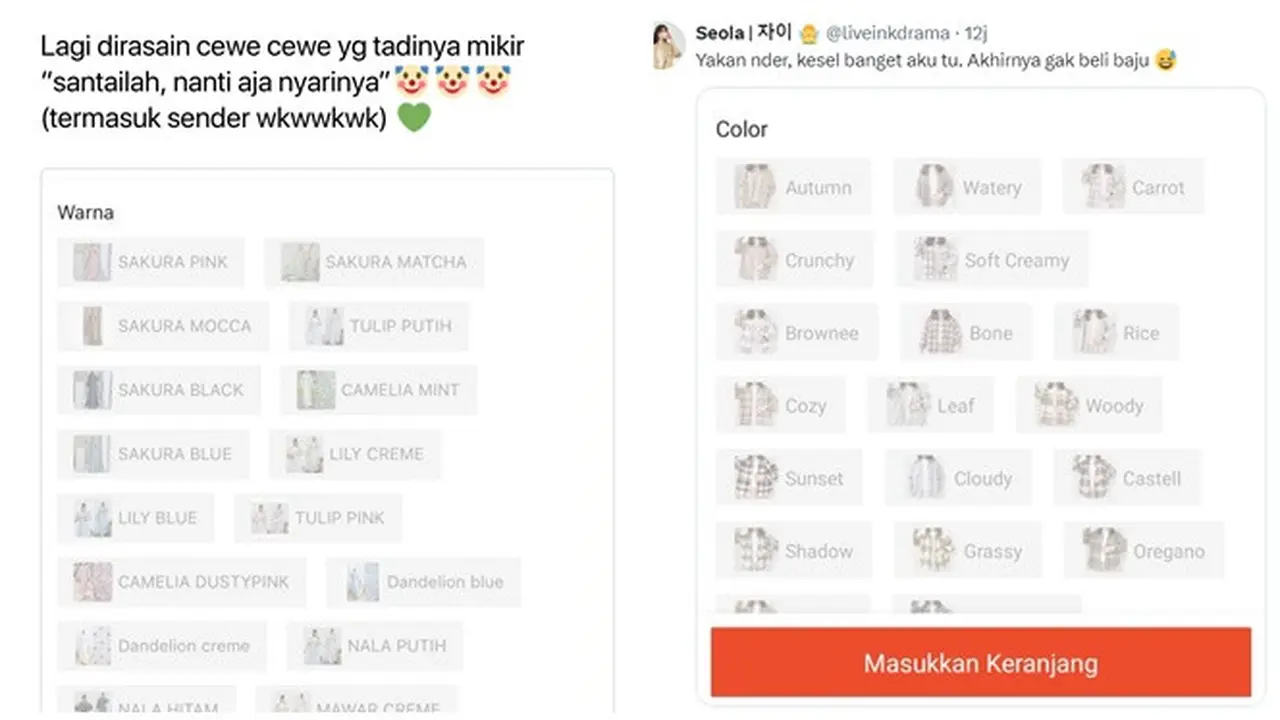 6 Potret Apes Beli Baju Lebaran Online Kehabisan, Gagal Tampil Serba Baru
