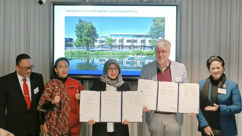 Delegasi Arsip Nasional Republik Indonesia (ANRI) menindaklanjuti kerja sama antara ANRI dan Universitas Leiden, Belanda.