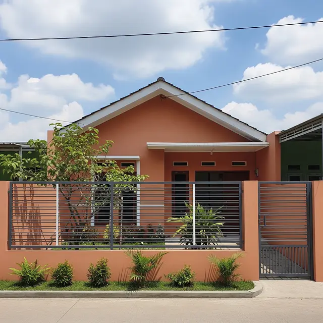 6 Ide Pagar Rumah Tanpa Pilar Besar, Tampilan Fasad Lebih Modern dan Lapang