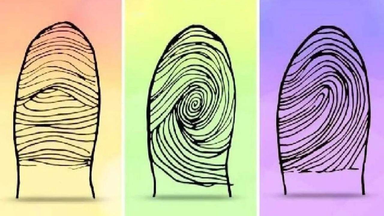 kepribadian berdasarkan pola sidik jari