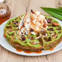 ilustrasi waffle pandan/Kwanbenz/Shutterstock