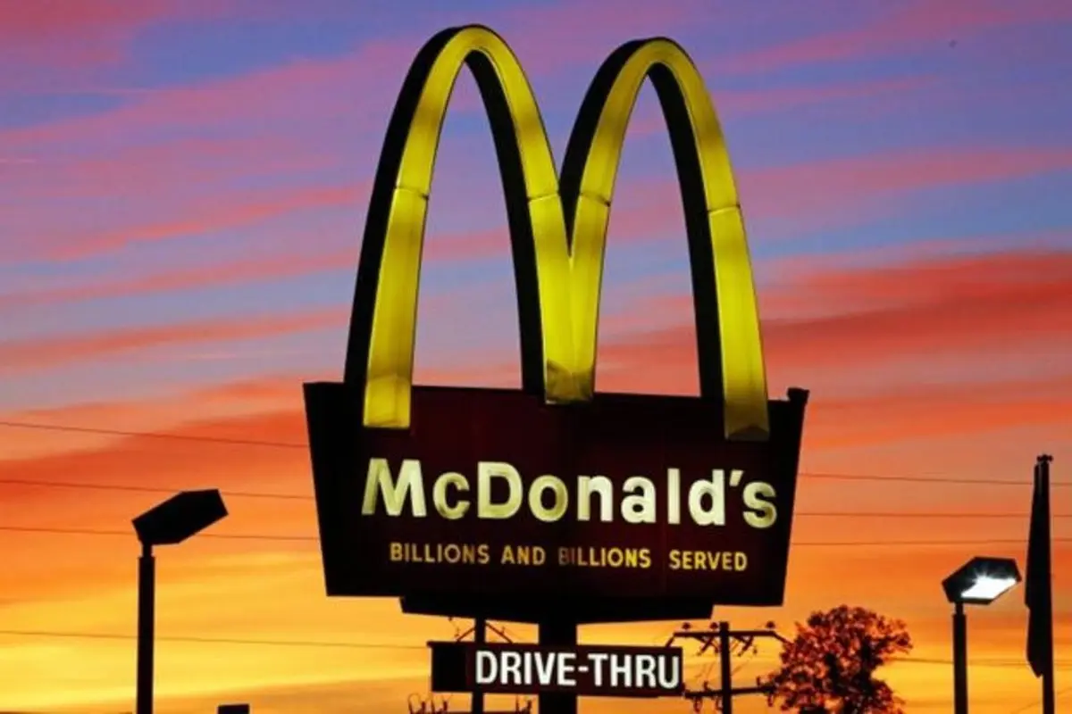 Ilustrasi restoran waralaba McDonald's
