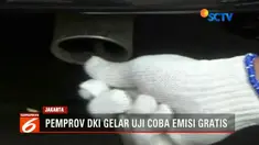 Jelang Asian Games 2018, Pemprov DKI Jakarta dan Dinas Lingkungan Hidup mengadakan uji emisi kendaraan roda empat dan dua untuk melihat kualitas udara Ibukota.