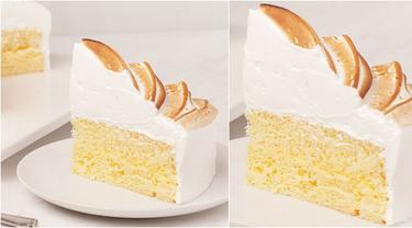 Lemon Sponge Cake Dengan Meringue Ala Farah Quinn Lifestyle Fimela Com
