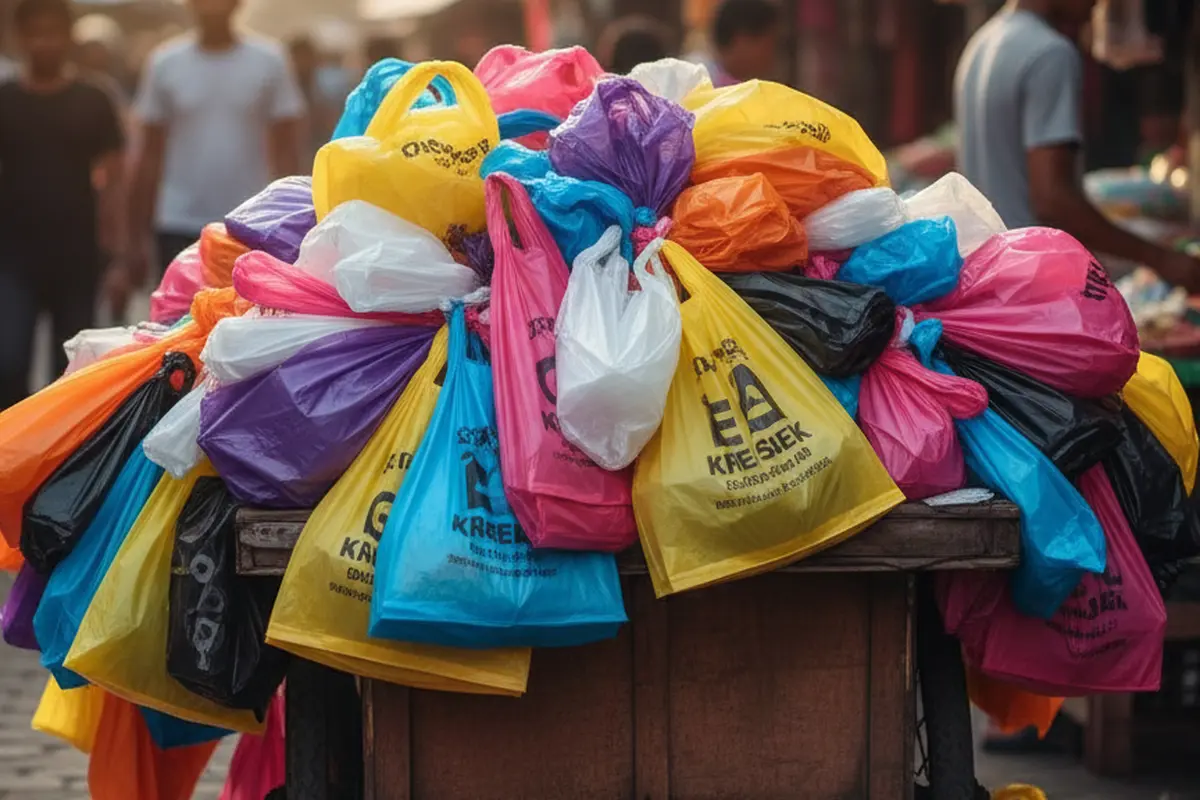 Cara Memanfaatkan Plastik Kresek Bekas Jadi Barang Berguna