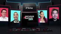 Konferensi pers virtual mengenai kampanye edukasi terbaru dari TikTok, yakni #SerunyaBelajar Ada di TikTok.