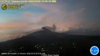 Gunung Semeru Erupsi, Semburkan Abu Vulkanik 1.000 Meter ke Arah Timur