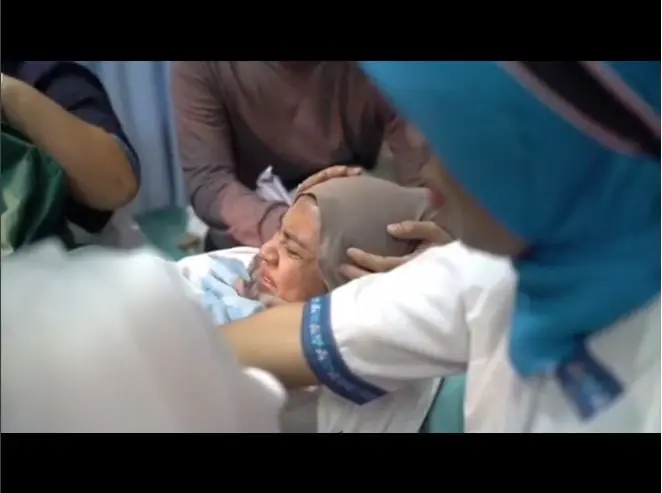 Begini perjuangan istri Mario Irwinsyah saat melahirkan (Foto: Instagram)