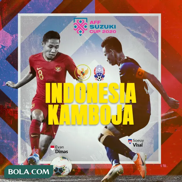 Piala AFF - Duel Kapten - Timnas Indonesia Vs Kamboja